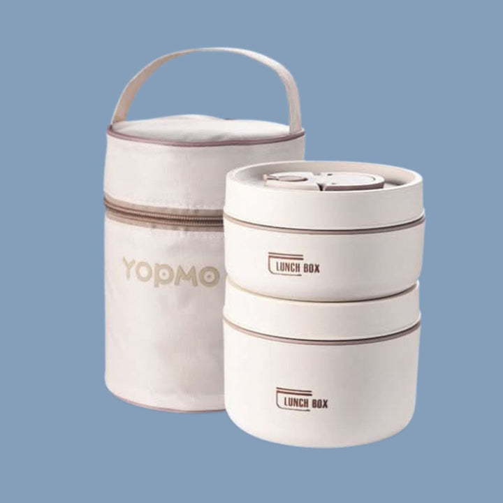 Portable Insulated Meal Container Set - LunchMate-White-2 dozen + bag + FREE cutlery set-The Livary