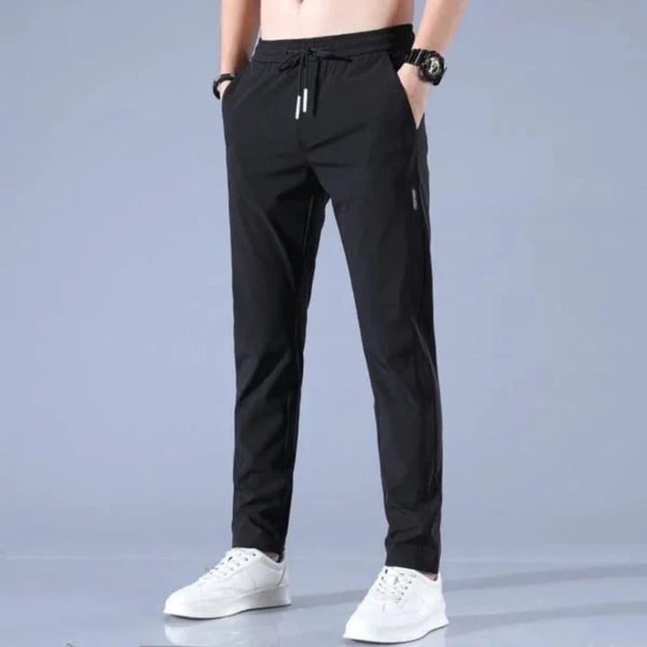 2025 New Models Unisex Quick-Dry Stretch Trousers-Dark grey (Man)-M-The Livary
