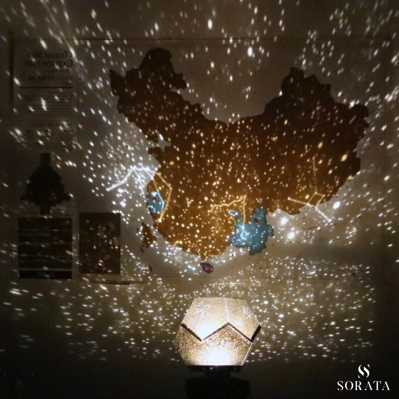 Starry Sky Projector Lamp with Magical Light Show - Lunexa-The Livary