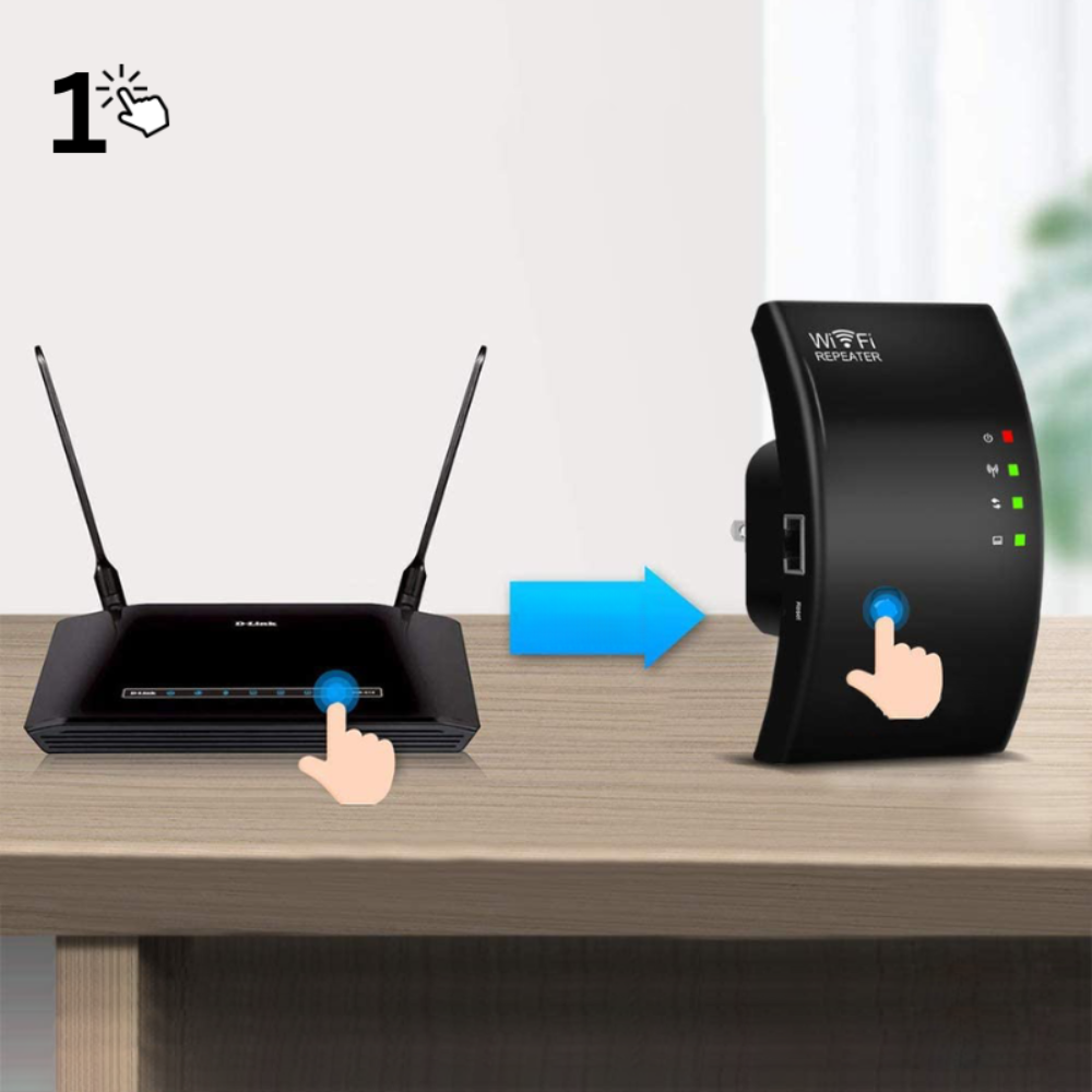 Wireless WiFi Booster - NetBlaze-The Livary