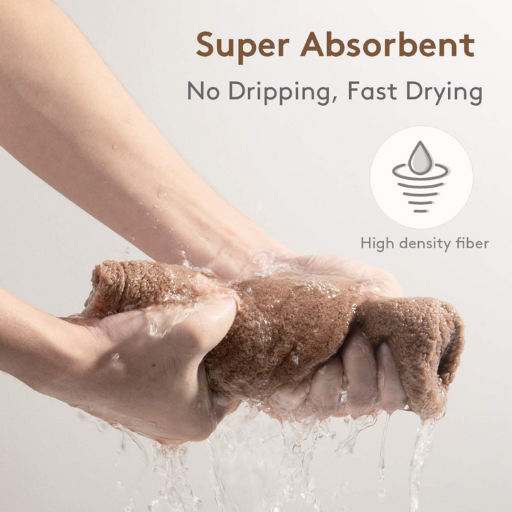 Microfiber Hair Towel Wrap – 3 Pack-Set 1-The Livary