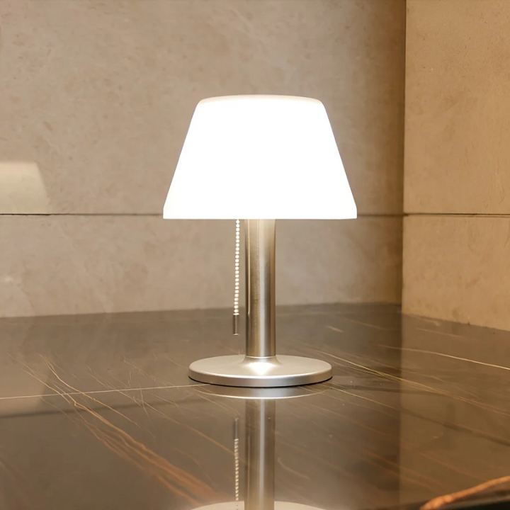 Stylish Solar Energy Table Lamp - SolarLuxe-The Livary