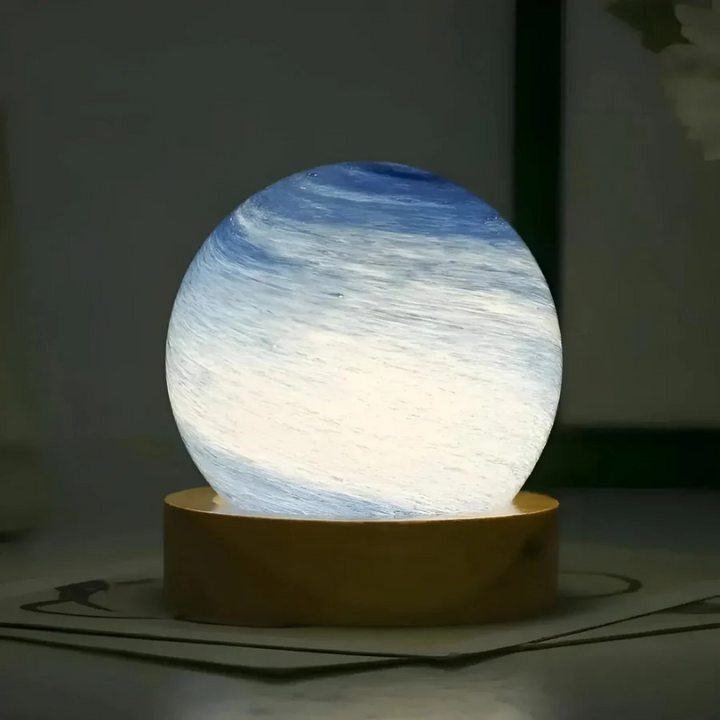 3D Mini Planet Lamp - CosmoSphere-Neptune-The Livary