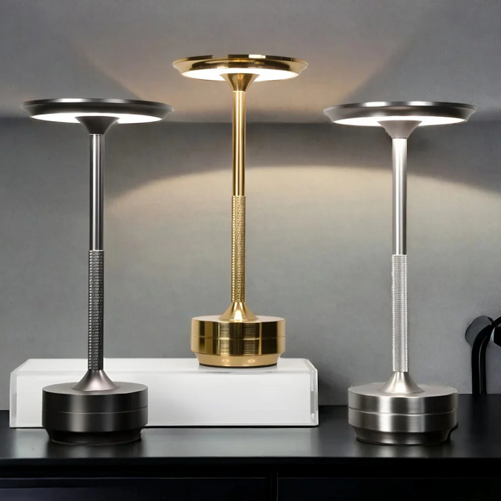 Atmospheric Luxury Table Lamp - LumoVibe-gold-The Livary