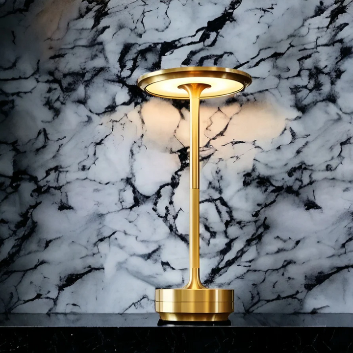 Atmospheric Luxury Table Lamp - LumoVibe-gold-The Livary