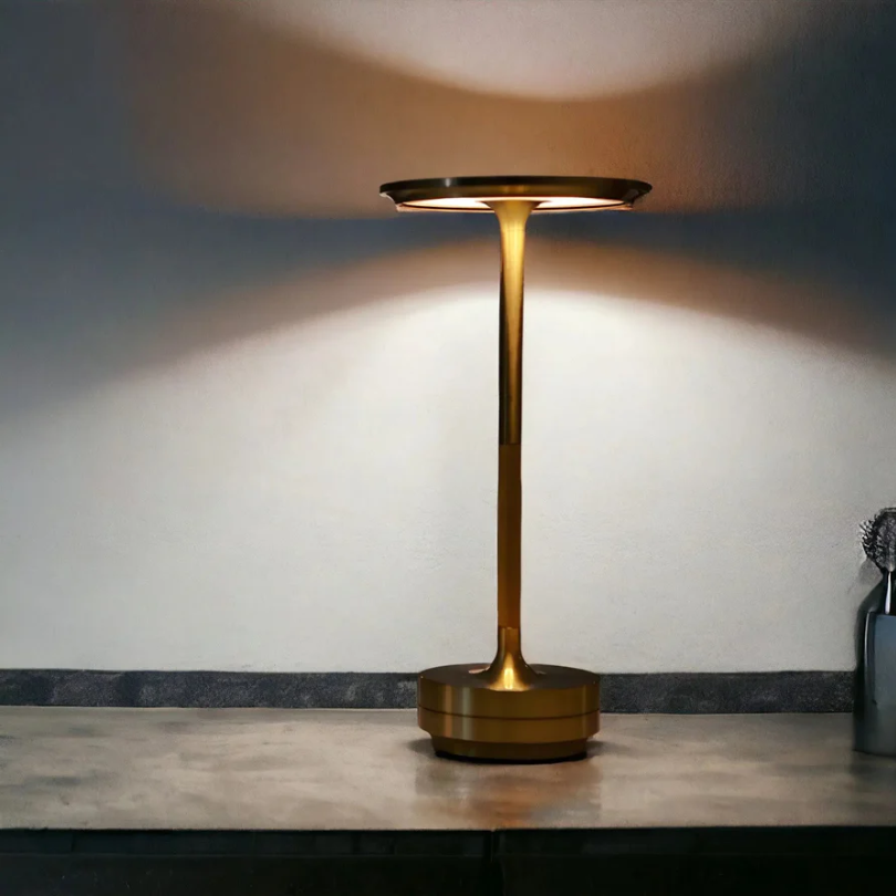 Atmospheric Luxury Table Lamp - LumoVibe-gold-The Livary