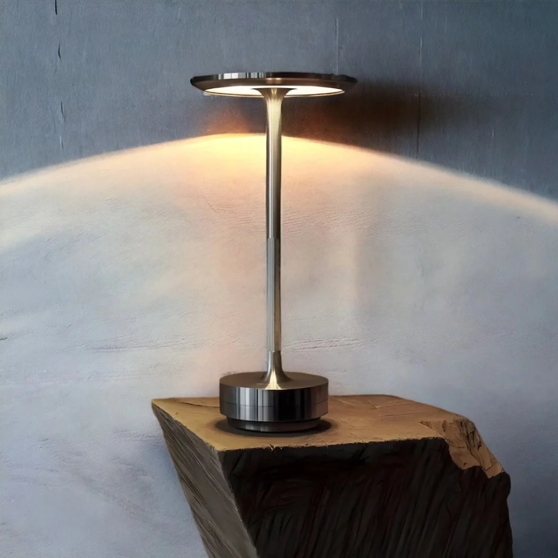 Atmospheric Luxury Table Lamp - LumoVibe-grey-The Livary