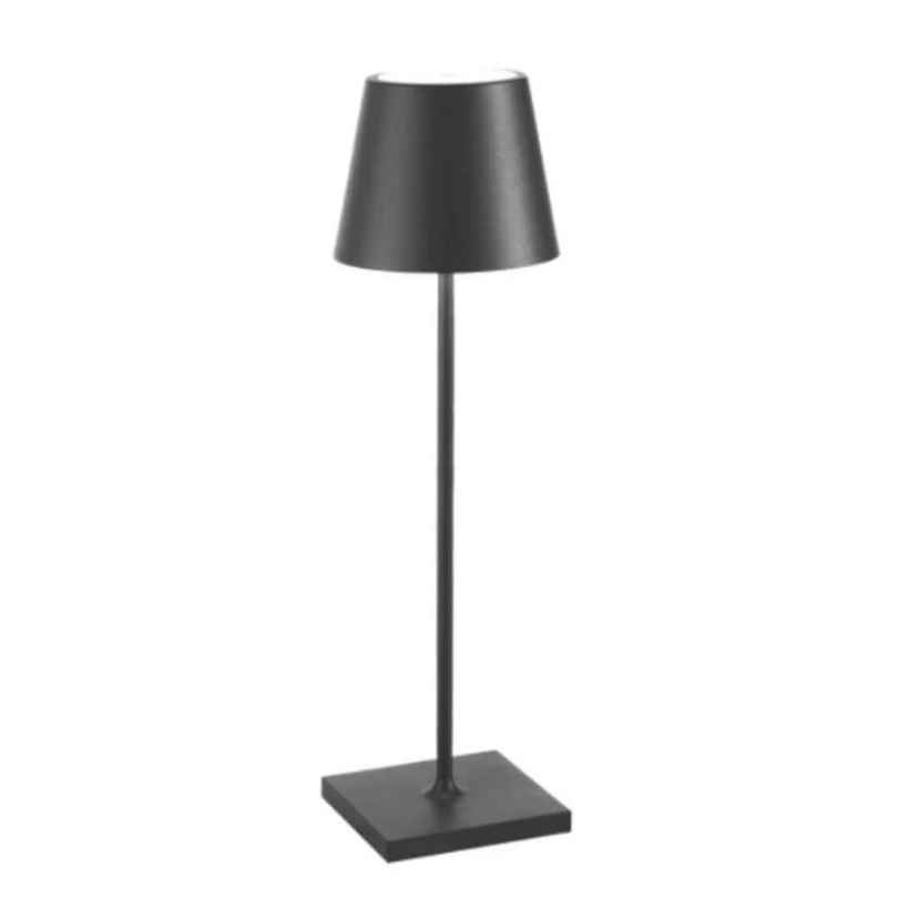 Touch-Sensitive LED Table Lamp - LumiFlex-Black-The Livary