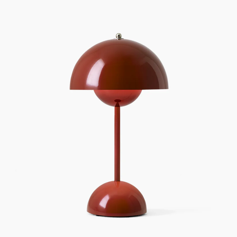 Modern Touch Sensitive Table Lamp - LumiTouch-rood-bruin-The Livary