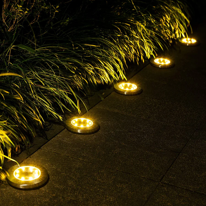 Rechargeable Solar Energy Lighting - EcoGlow-warm-wit-4 pieces-The Livary