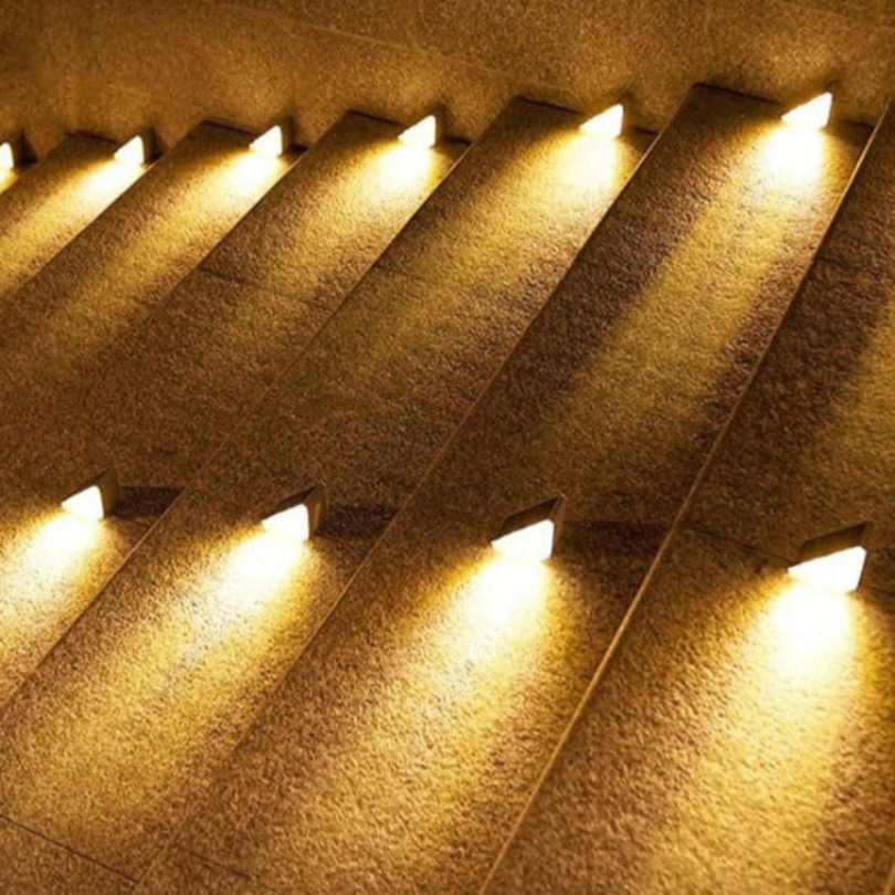 Solar Energy Stair Lighting - SolarStep-4-The Livary