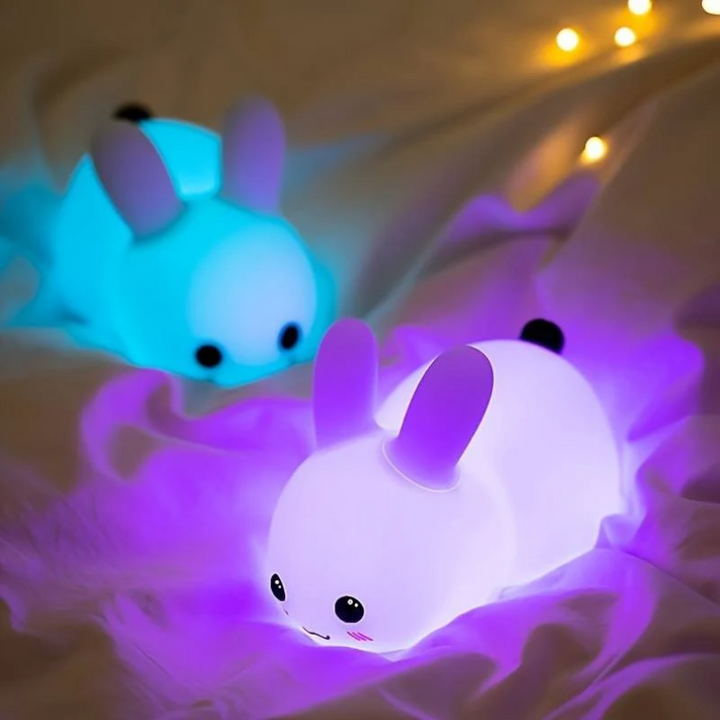 Calming children's night light - SnuggleBunny-The Livary