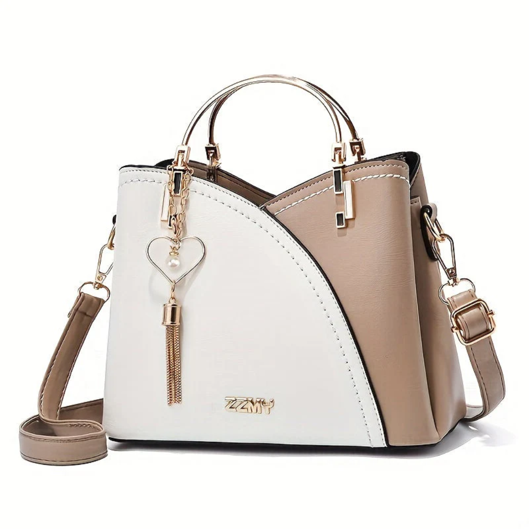Chic Ladies Handbag - LuxeGrace-white-The Livary