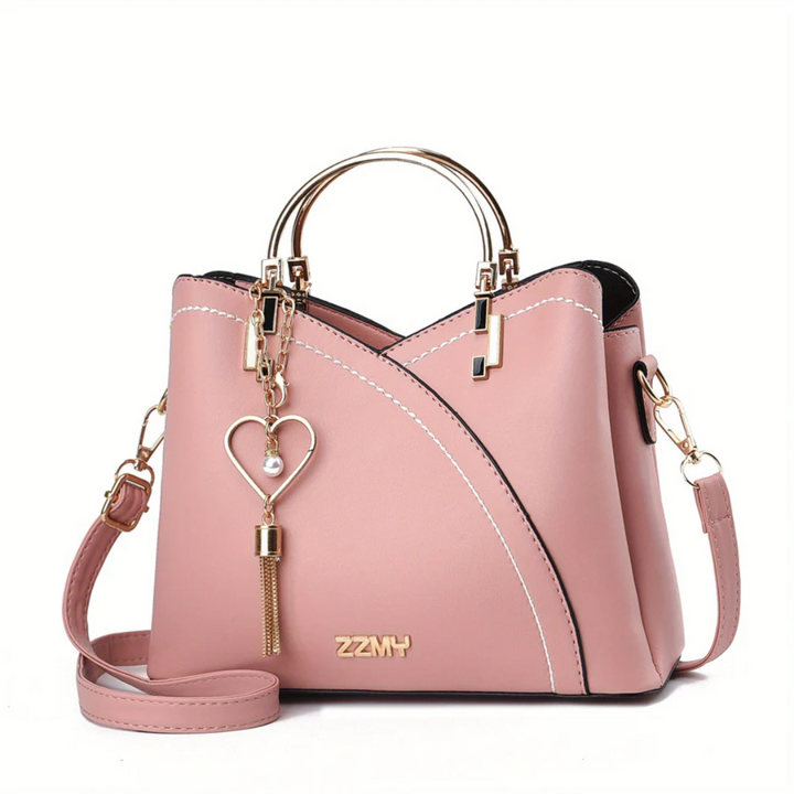 Chic Ladies Handbag - LuxeGrace-pink-The Livary