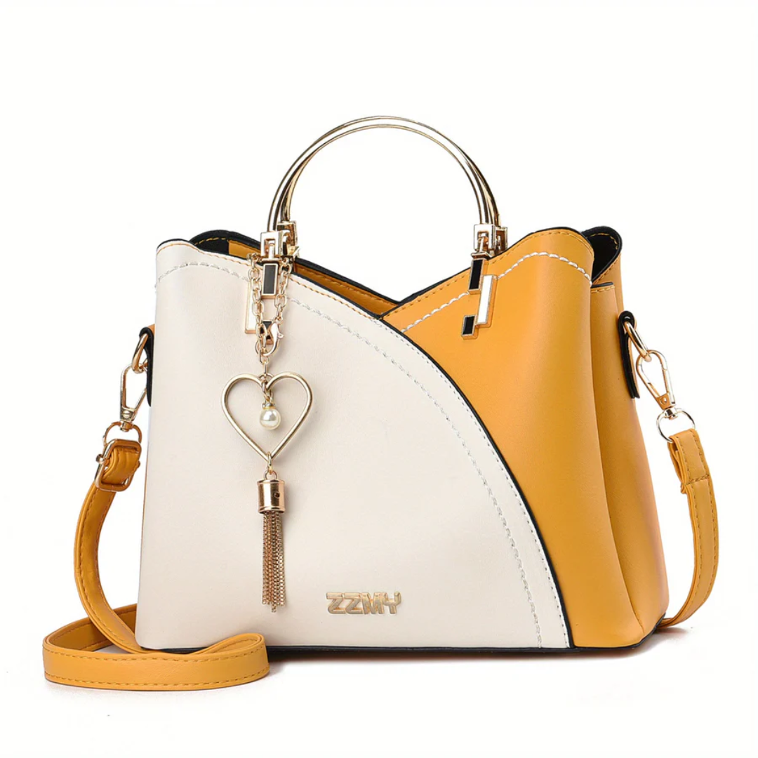 Chic Ladies Handbag - LuxeGrace-light yellow-The Livary