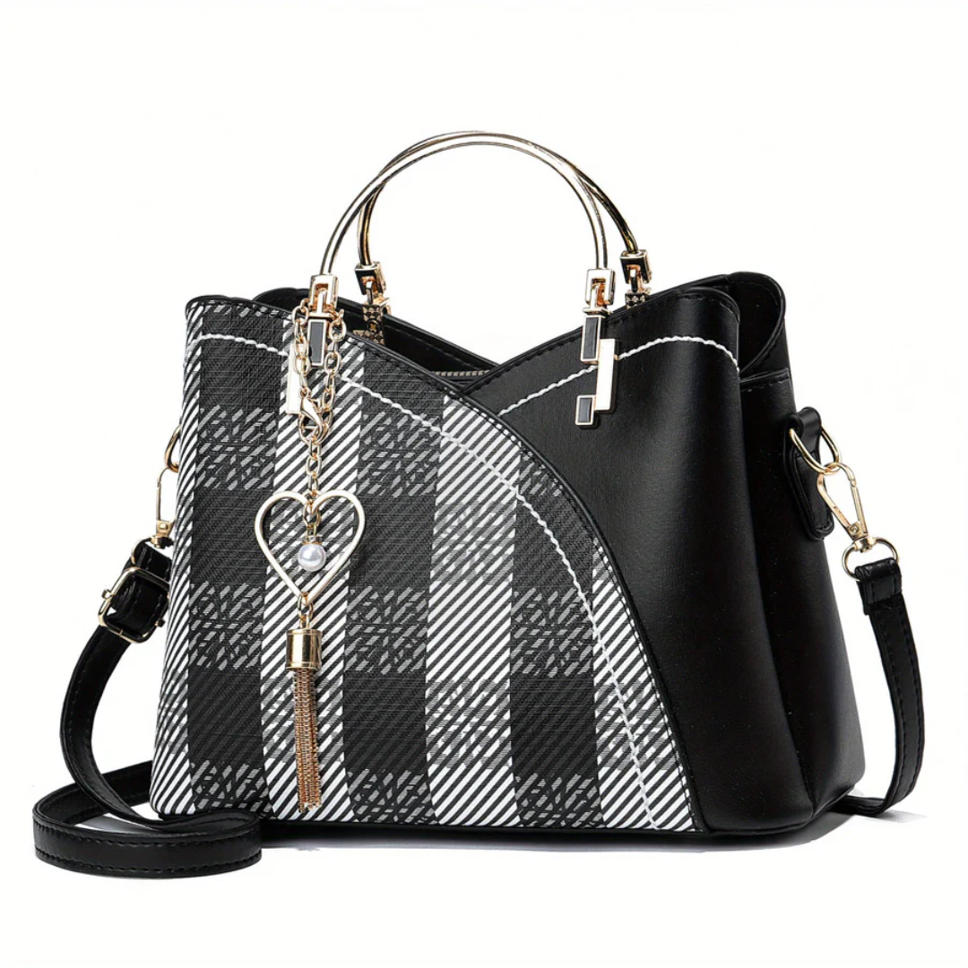 Chic Ladies Handbag - LuxeGrace-black-2-The Livary