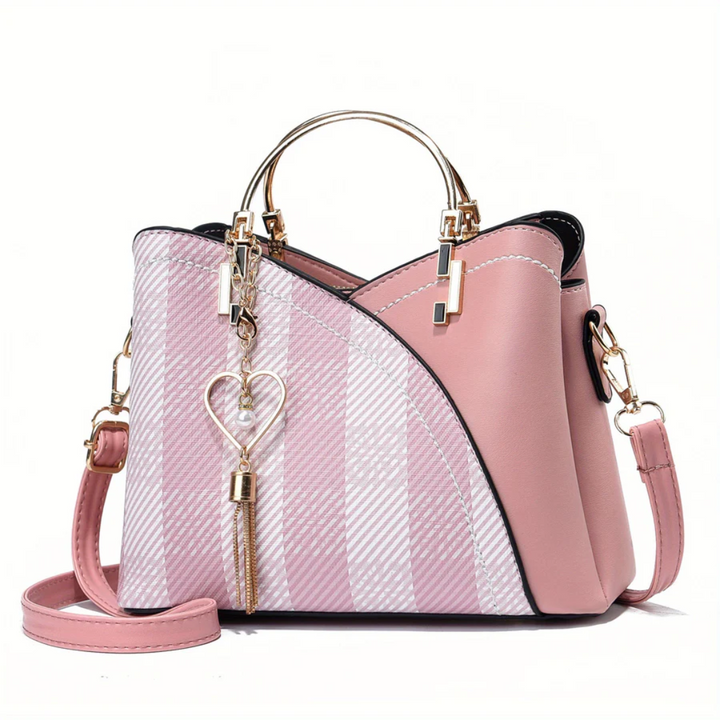Chic Ladies Handbag - LuxeGrace-roze-2-The Livary