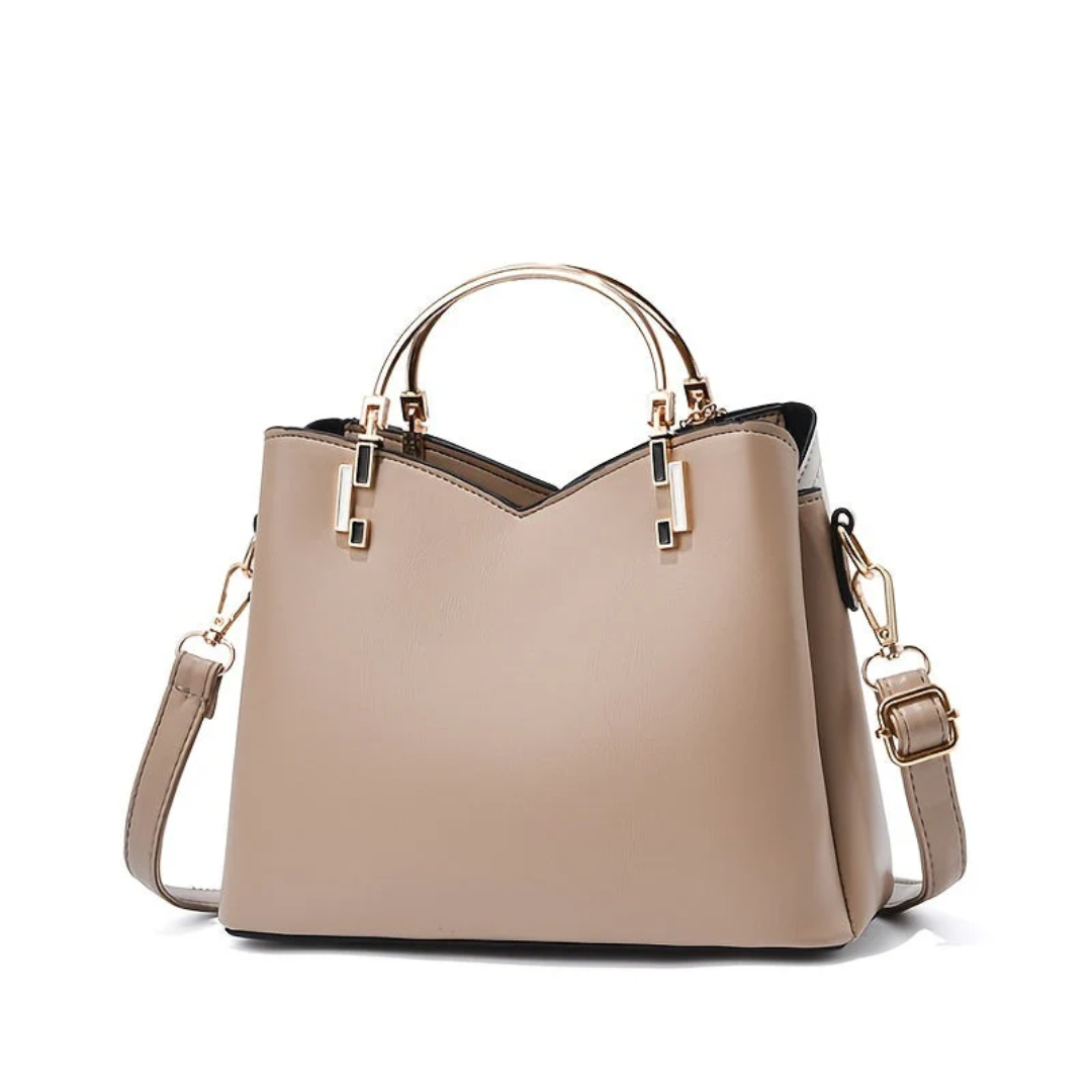 Chic Ladies Handbag - LuxeGrace-light blue-The Livary