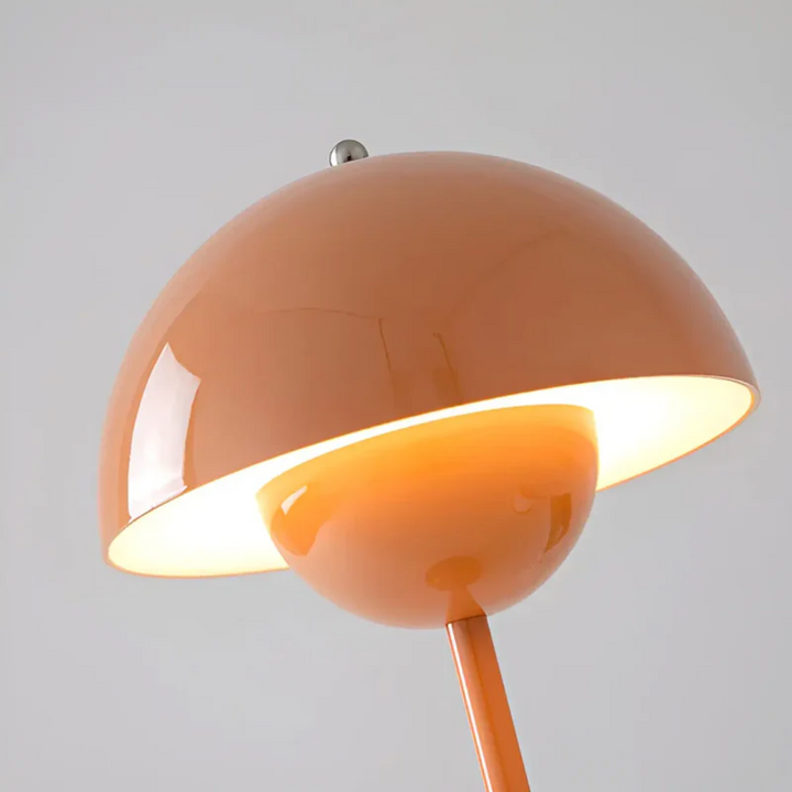 Scandinavian Table Lamp with Luminous Flair - NordicBeam-pink-The Livary