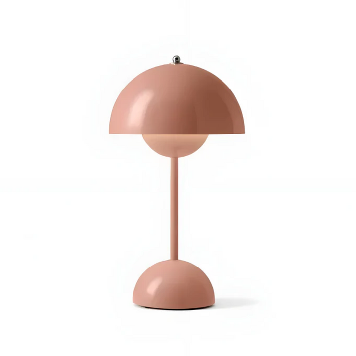 Scandinavian Table Lamp with Luminous Flair - NordicBeam-pink-The Livary