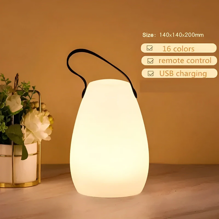 Portable Waterproof Wireless Table Lamp - RadianceFlex-C-The Livary