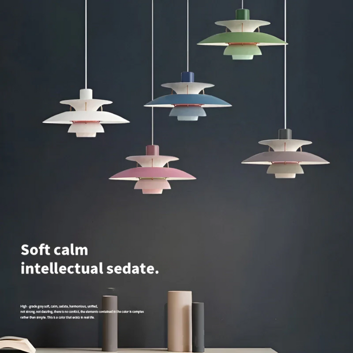 Colorful Modern Iron LED Pendant Light - ColorLuxe