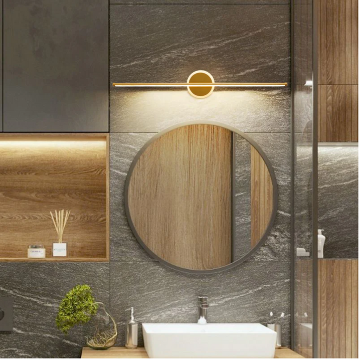 Modern LED Wall Lamp - OpalEdge-Round-gold-15.75 inches-The Livary
