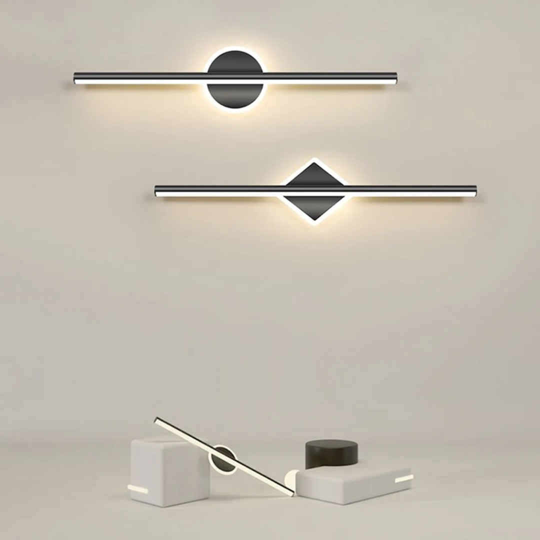 Modern LED Wall Lamp - OpalEdge-Round-gold-15.75 inches-The Livary