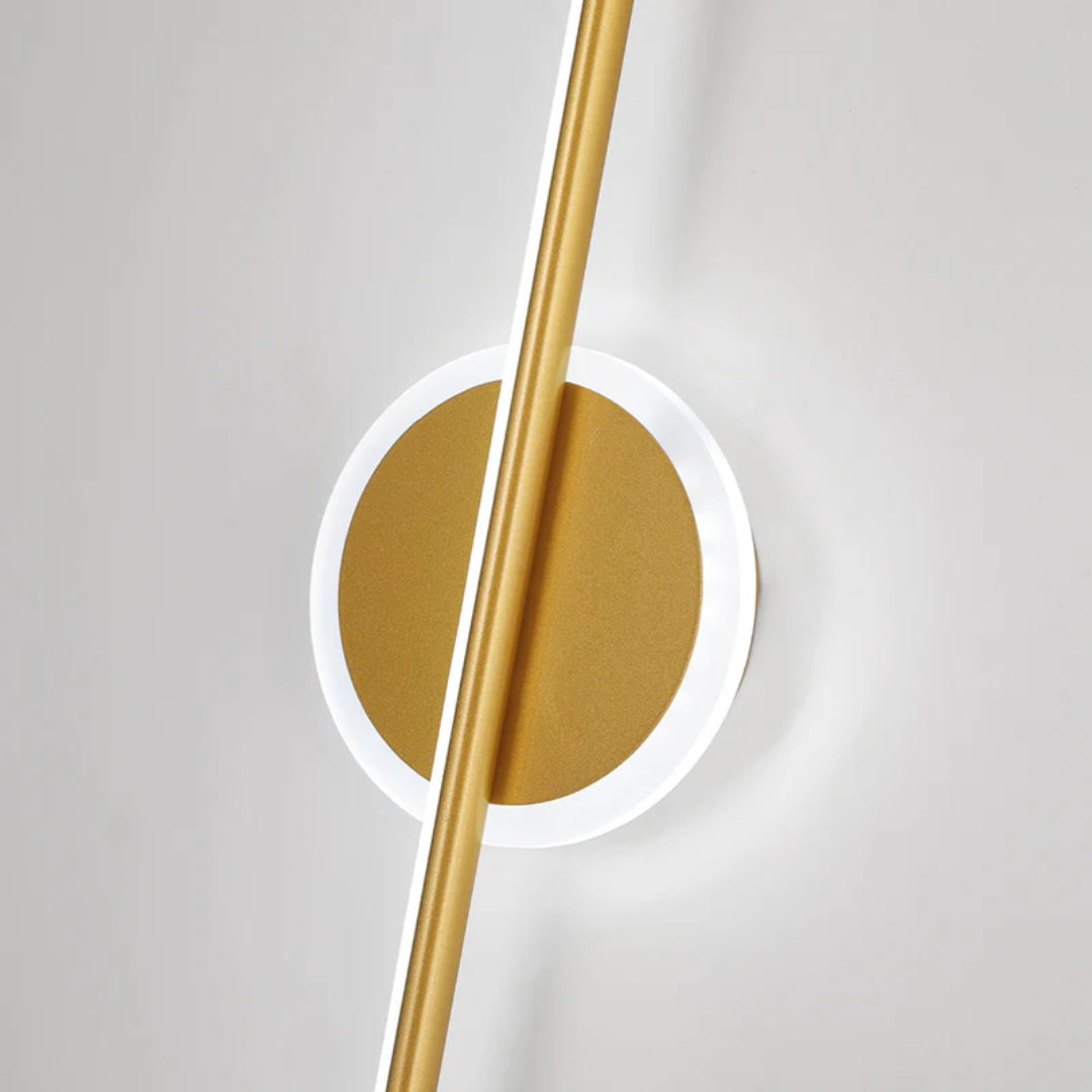 Modern LED Wall Lamp - OpalEdge-Round-gold-15.75 inches-The Livary