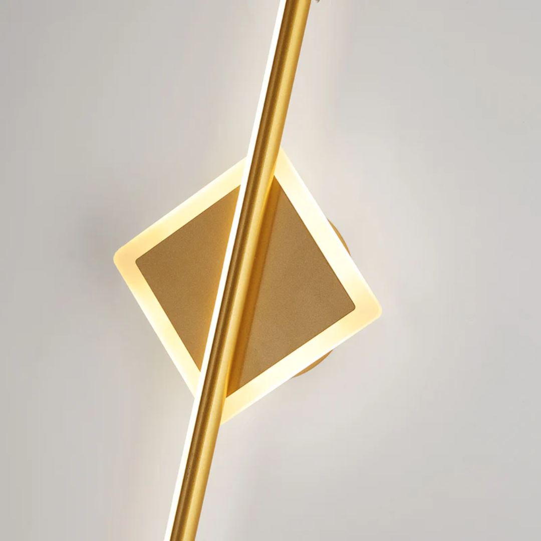 Modern LED Wall Lamp - OpalEdge-Round-gold-15.75 inches-The Livary