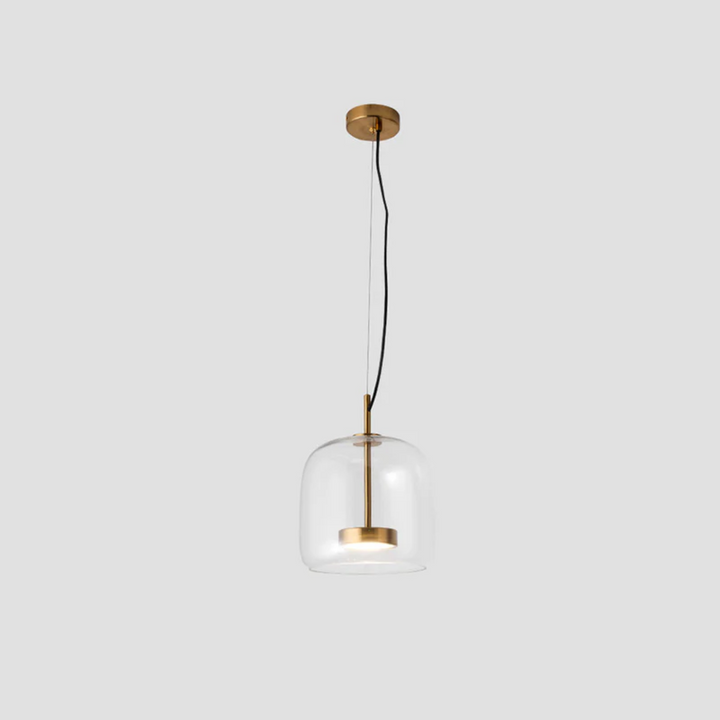 Retro LED Pendant Lamp - VintageGlow-Transparent-9.84 inches-Warm white-The Livary