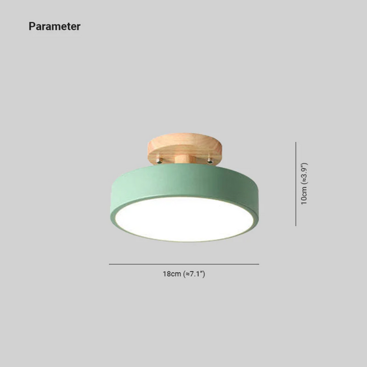 Modern Round LED Ceiling Light - Nova