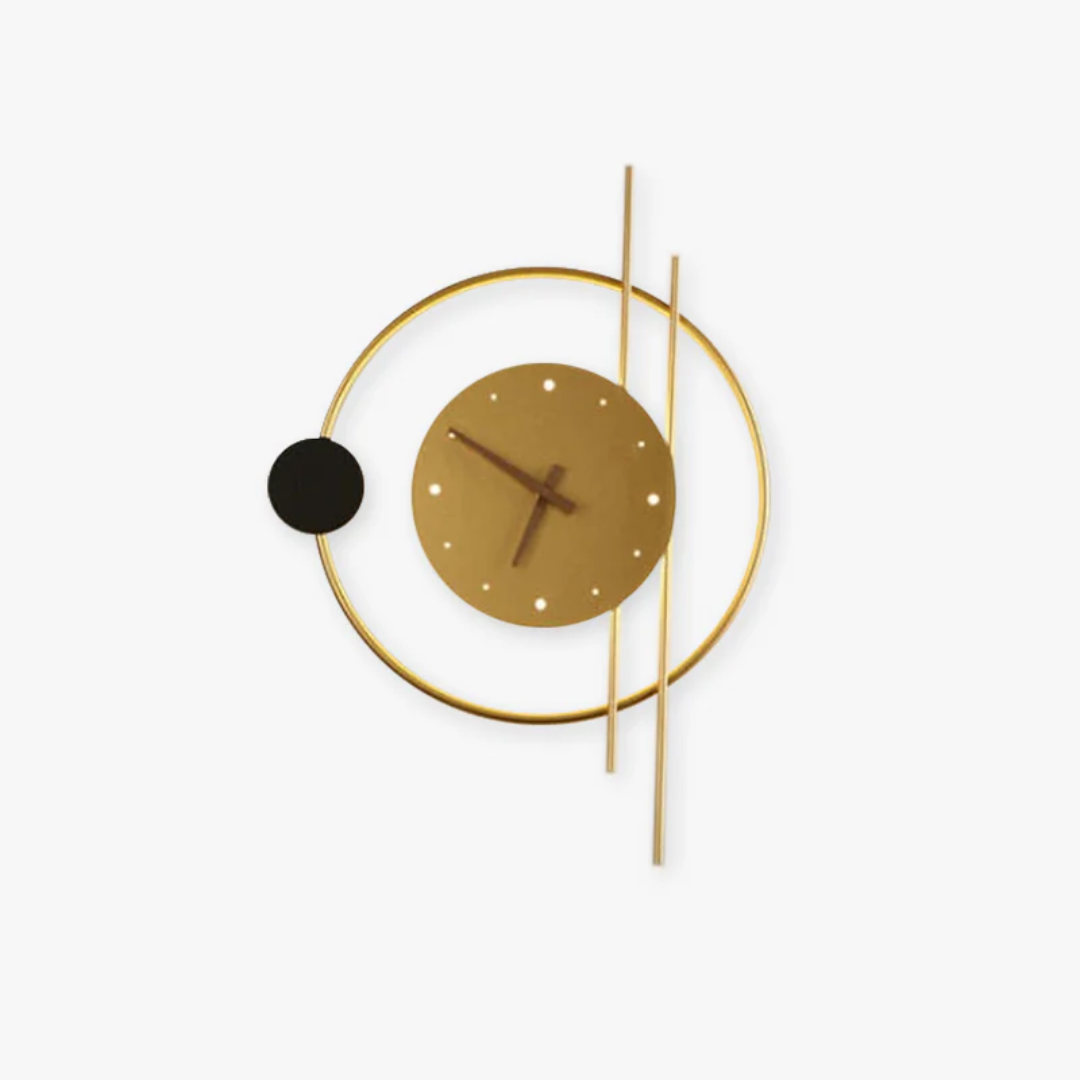 Modern LED wall clock lamp - Chronos
