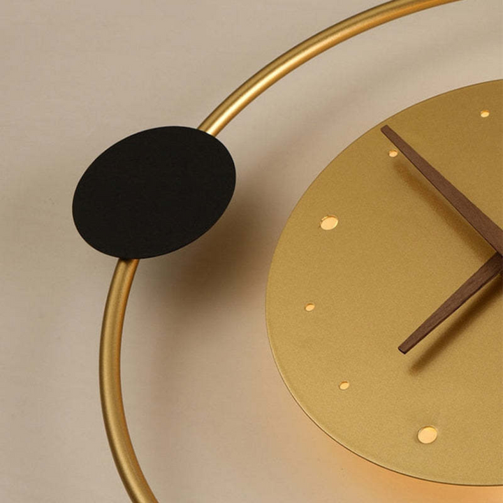 Modern LED wall clock lamp - Chronos