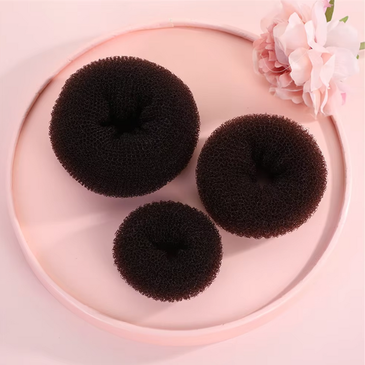 Donut Knot Maker Set – 7 Rings & Accessories-Chocolate-The Livary