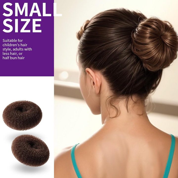 Donut Knot Maker Set – 7 Rings & Accessories-Chocolate-The Livary