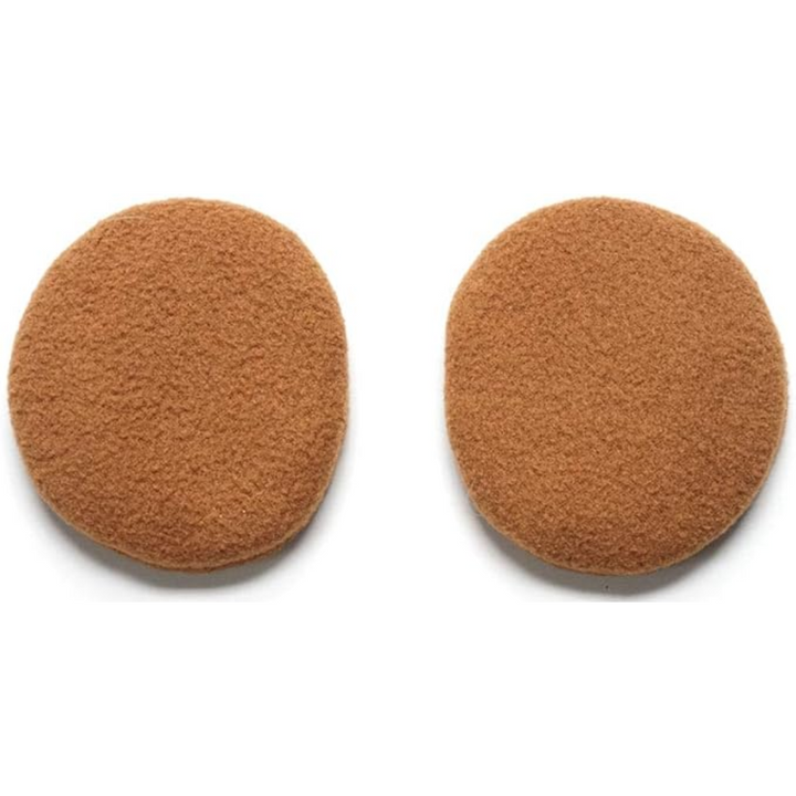 Bandless Fleece Ear Warmers for Men & Women - FleeceBuds-Brown-The Livary