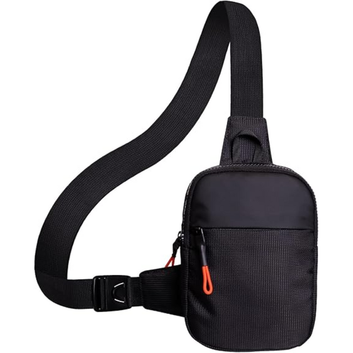 Chest Mini Sling Bag - CrossLite-Black-S-The Livary
