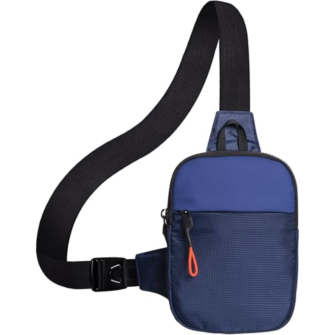 Chest Mini Sling Bag - CrossLite-Blue-S-The Livary