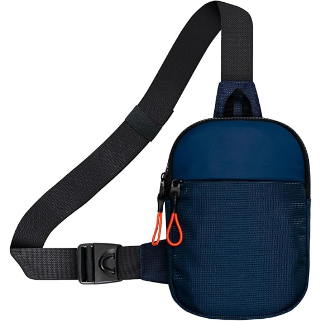 Chest Mini Sling Bag - CrossLite-Blue-L-The Livary
