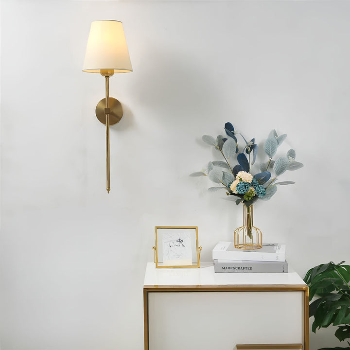 Wireless Luxury Wall Lamp - LumaElegance-2-Gold-Square-The Livary