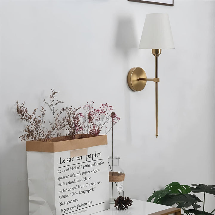 Wireless Luxury Wall Lamp - LumaElegance-2-Gold-Round-The Livary