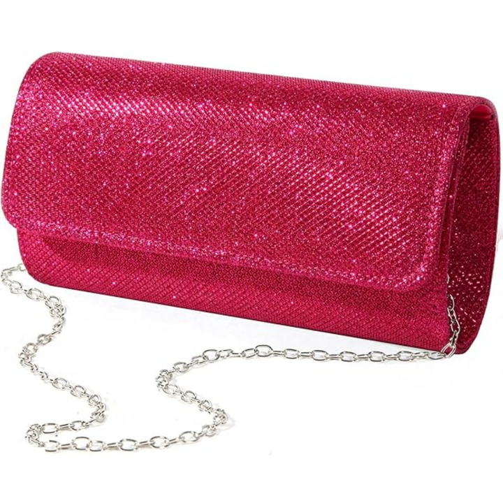 Sparkle Clutch – Ramona-Pink-The Livary