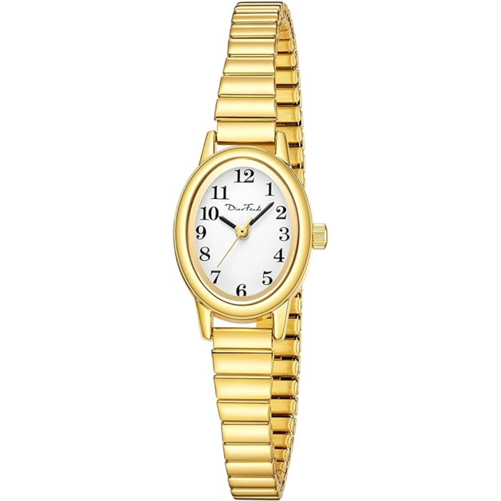 Small Ladies' Watch – Romy-Gold-White-The Livary