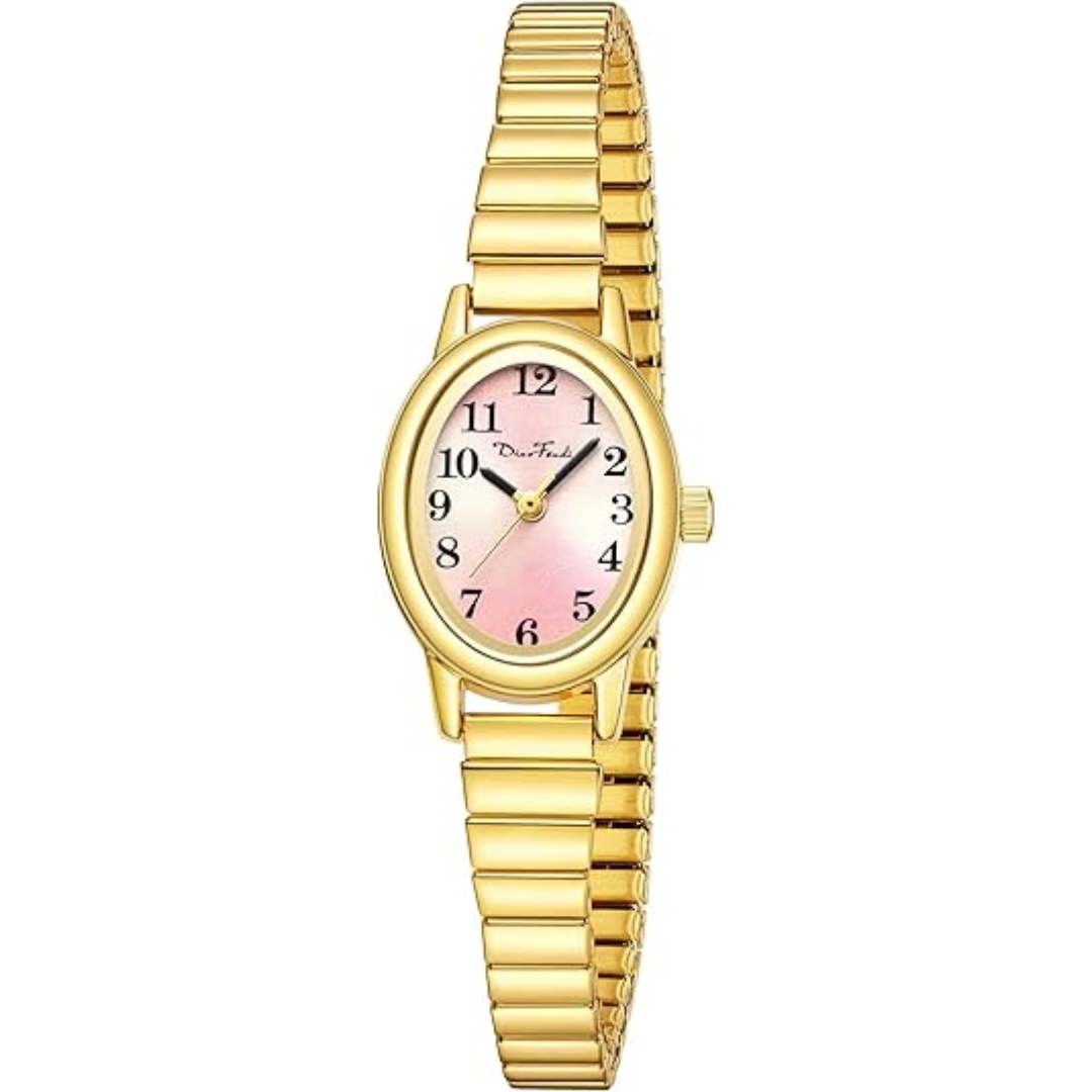 Small Ladies' Watch – Romy-Gold-LightPink-The Livary