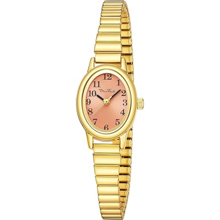 Small Ladies' Watch – Romy-Gold-Pink-The Livary