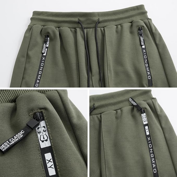 Men's Techwear Tactical Jogging Trousers - Robert-Black-XS-The Livary