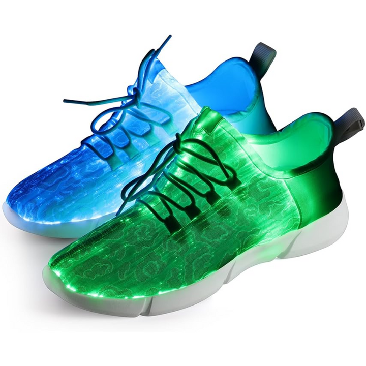 Flashing LED Fiber Optic Sneakers - Orion-2.5-The Livary