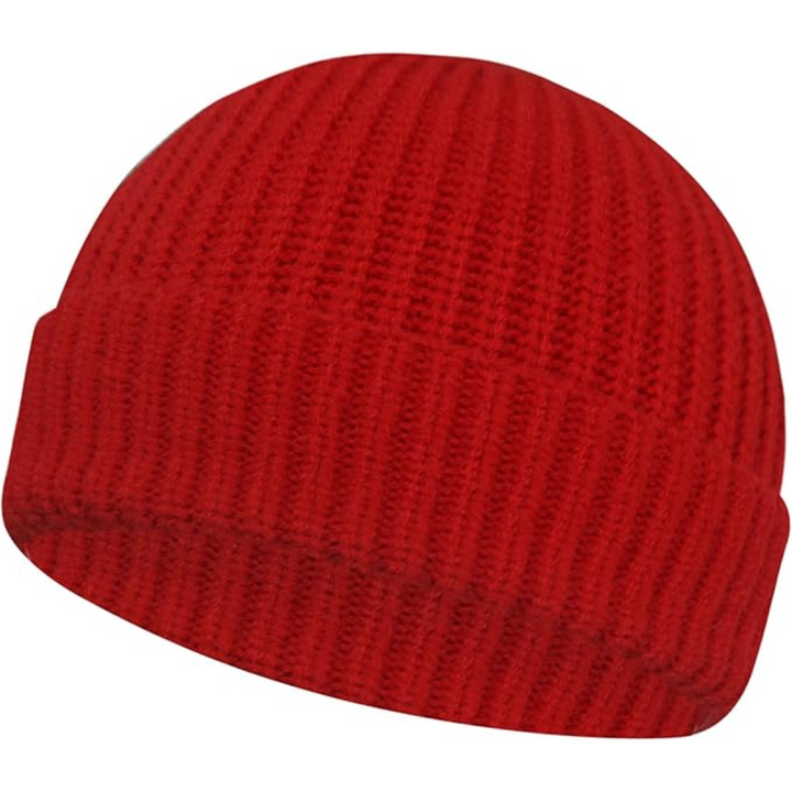 Knitted Winter Beanie - Robin-Red-The Livary