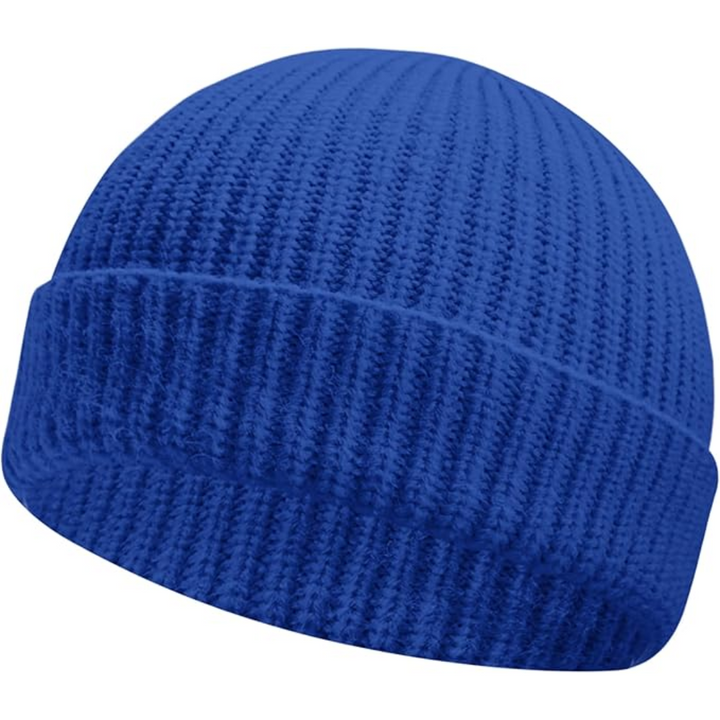 Knitted Winter Beanie - Robin-Blue-The Livary